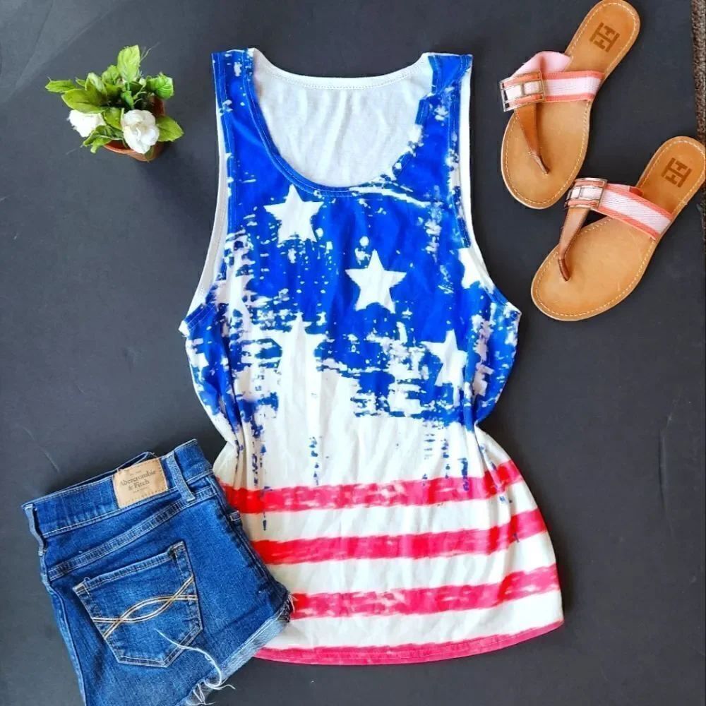 Patriotic tank top